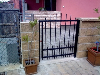 Tor verzinkt und Lack