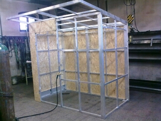 Garten Haus aus Aluminium