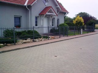 Zaun-Teil feuerverzinkt  und Lack