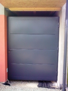 Tor Pulver-beschichtung Zink-grudiert und RAL