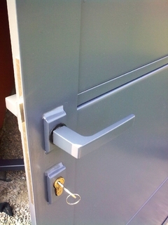 Tor Pulver-beschichtung Zink-grudiert und RAL