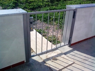 Tor Verzinkt und Pulver-beschichtung