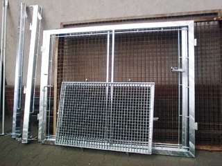 Das Design des Gateway für Gitter, Gitterroste, verzinkt