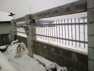 Feld Zaun verzinkt und pulverbeschichtet