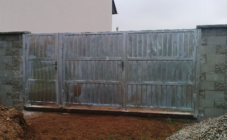 Gateway, Zinn-Teller, verzinkt