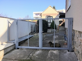 Der Bau des Gateway für Holz, Zink