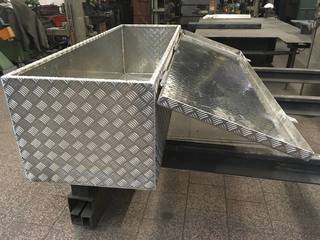 Werkzeugkasten aus Aluminium