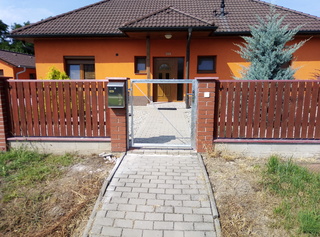 Wicket für Holzfüllung, heißes Zink