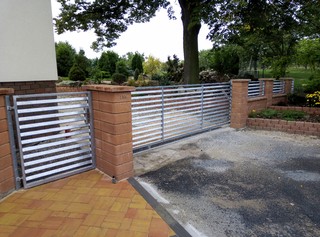 Tor, bewegliches Tor, Zaunteile, Feuerverzinkung