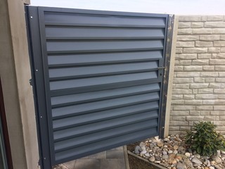 Wicket Latten, heißes Zink und Farbe