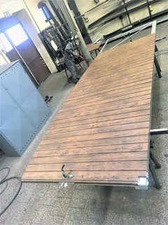 Selbsttragendes verzinktes Tor und "Blech wie Holz"