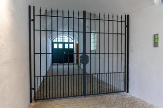 Forged gate, feuerverzinkt and paint