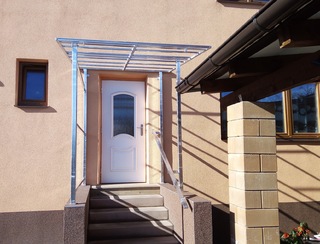 Schuppen, verzinkte Konstruktion