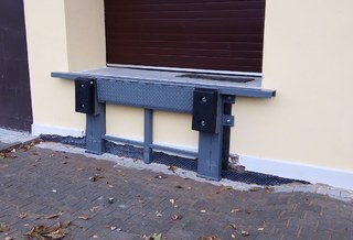 rampa nájezdová, barva